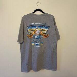 Bike Week 2XL Gildan gray short sleeve t-shirt casual Eagle biker motorcycle